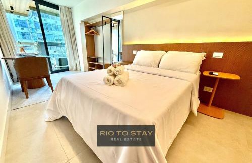 Leblon Apartment | Studio Leblon - Modern with pool and gym.