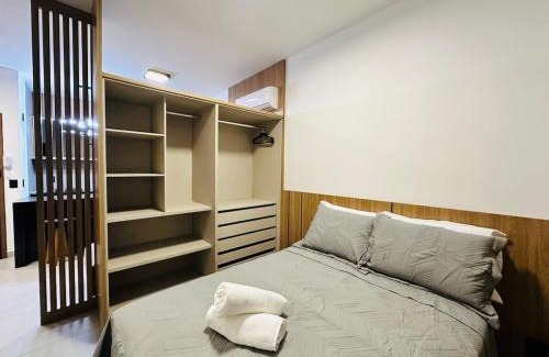 Saraiva Apartment | Studio Living, Conforto e estilo próx ao Center Shopping