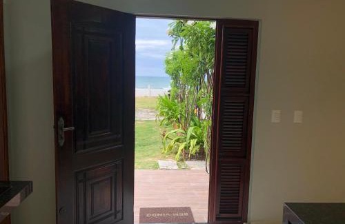 Trairi Villa | Studio pé na areia com 2 quartos, sala e cozinha