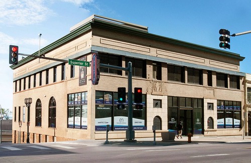 Downtown - Waterfront Apartment | Studio Queen Suite - Spectacular Views of Downtown Duluth's Superior Street