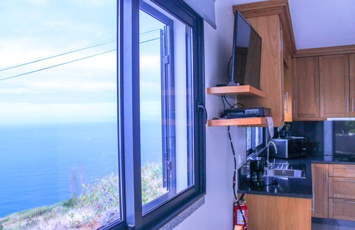 Paul do Mar Apartment | Studio Two | Ocean View | Perfect Budget Couple's Retreat with Free WIFI and BBQ