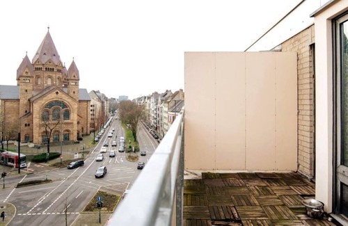 Pempelfort Condo | Studio Verde Altstadt Rooftop Balkon Messe