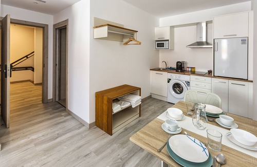 Muxia Apartment | Studio view square cabo da vila downtown Muxia