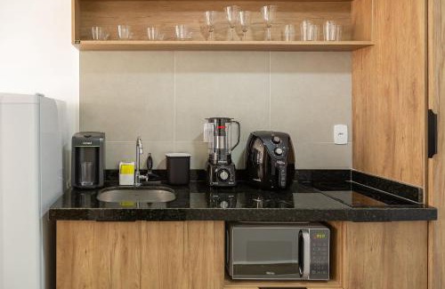 Sao Benedito Apartment | Studio with pool in Poços de Caldas PGO412