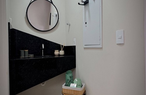 Fazenda Apartment | Studio with sea view - Itajaí/BC - main beaches of Itajaí and BC.