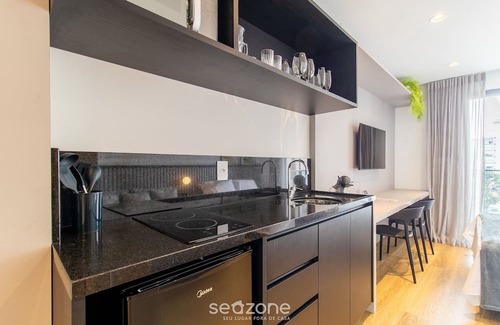 Praia da Armacao do Itapocoroi Apartment | Studios With Side Sea View at Penha Spot PSO - L