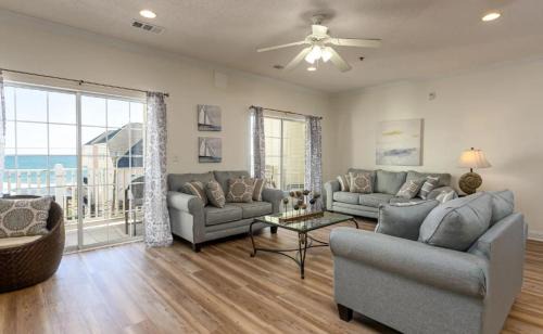 North Myrtle Beach House | Stunning and Spacious 5 BR Condo- With Ocean Views and more! Cherry Grove Villas 402