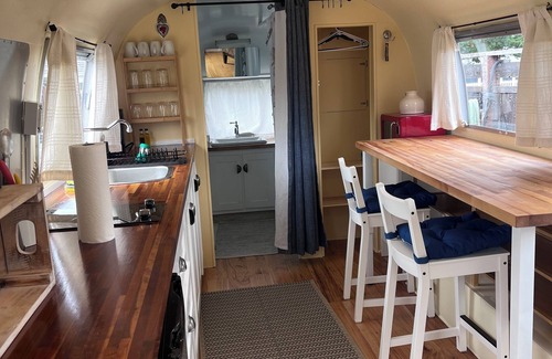 Half Moon Bay House | Stunning and unique AirStream on the Coastal Trail and near Poplar Beach