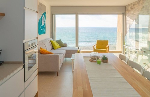 Nahariya Apartment | Stunning Beachfront Apartment With Epic Sea Views
