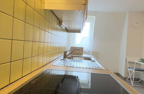 Delemont Apartment | Stunning cozy and bright apartment, 1 min walk from the station and Delémont