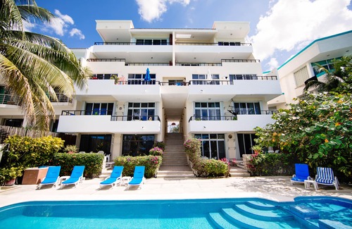 San Miguel Condo | Stunning Decorated Condo Rare Ocean Setting Snorkling paradise No Coast Private