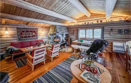 Nord-Fron House | Stunning Home In Kvam With Wifi