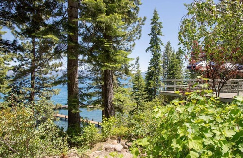 Tahoe City House | Stunning Lakefront Estate 4 acres with private pool beach piers and buoys. Incredible views!