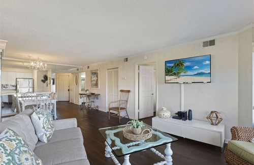 Shelter Cove Condo | Stunning Marina Views - Steps to the Pool - Bike to the Beach!