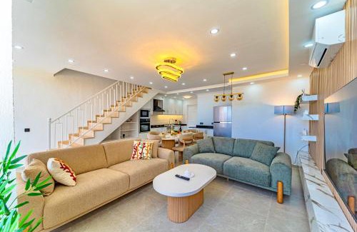 Kalkan House | Stunning Modern Duplex Apartment in Central Kalkan