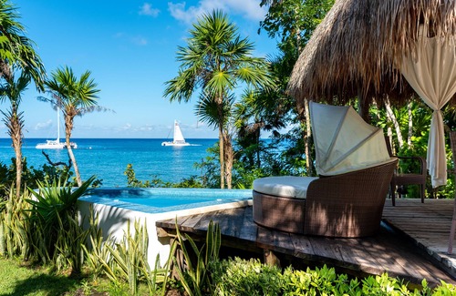 Colonia Andres Villa | Stunning 10-Bedroom Oceanfront Oasis with 2 Pools & Hot Tub