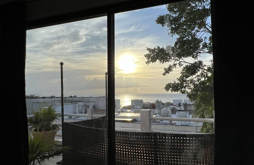 Colonia Centro Apartment | Stunning rooftop villa with ocean views