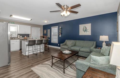 Myrtle Beach House | Stunning Ocean Lakes "Coastal Cottage" Beach House-Renovated! LED Fireplace! Walk to The Beach!