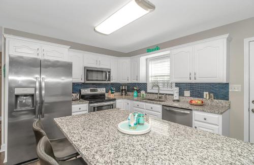 Myrtle Beach House | Stunning Ocean Lakes "Coastal Cottage" Beach House-Renovated! LED Fireplace! Walk to The Beach!