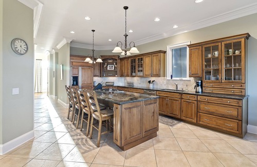 Ocean Point House | STUNNING Oceanfront Home! Golf & Ocean Views, Hot Tub, Golf Cart, Pool Access!