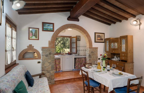 Bibbona Villa | Stunning private villa with private pool, A/C, WIFI, TV, patio, pets allowed and panoramic view