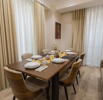Dushanbe Apartment | Stylish 1 Bedroom Apartment with Large Private Terrace and Rudaki Park Views in Central Dushanbe