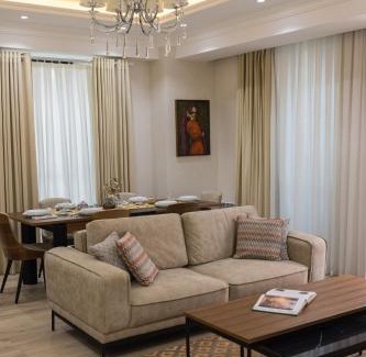 Dushanbe Apartment | Stylish 1 Bedroom Apartment with Large Private Terrace and Rudaki Park Views in Central Dushanbe