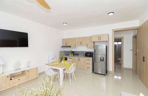 Los Melones Apartment | Stylish 2BR/2BA Retreat in Bayahibe with Pool