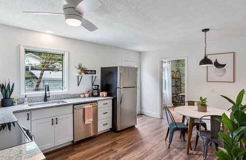 Mebane House | Stylish 3-BR Boho Cottage Walkable to Downtown Mebane