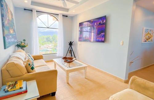 Barrio Los Villalobos Apartment | Stylish 3-BR Vacation Condo with Scenic Rooftop