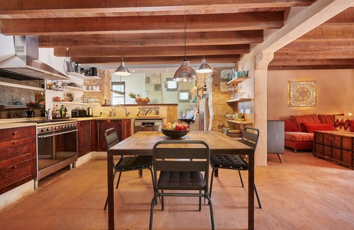 Es Palmer Villa | Stylish finca with pool and garden in a quiet location between Campos and Es Trenc