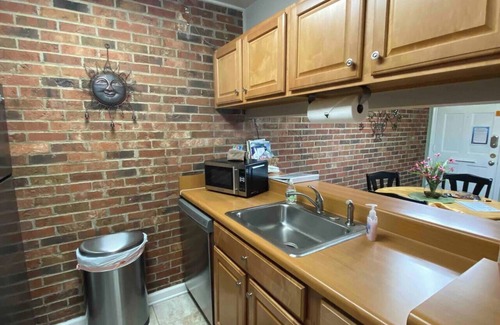 Durham Condo | Stylish Flat in DT Durham-Sep A/C-downtown walkable