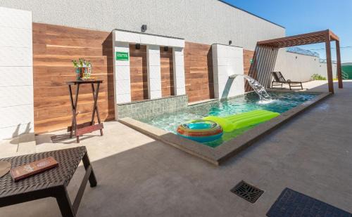 Setor Lagoa Quente House | Sua Casa Perfeita c/4 Suítes e Piscina Aquecida