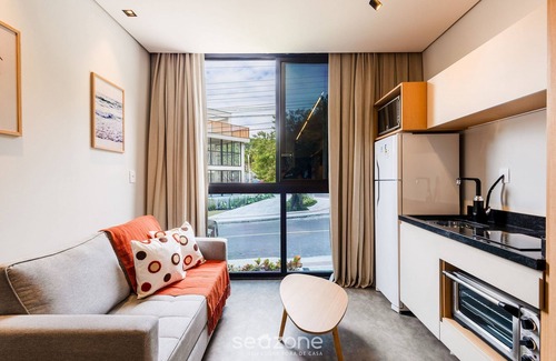 Praia dos Amores Apartment | Sua estadia próxima da Praia Brava - BSO