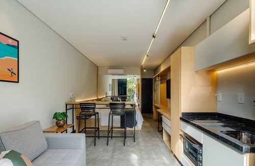 Praia dos Amores Apartment | Sua estadia próxima da Praia Brava - BSO