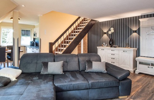 Monchgut-Granitz Apartment | Suite MAGNI WE 23 ODINS View with view to the private beach, sauna, quiet location