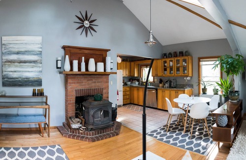New Gloucester House | Summers in Maine.nPine-cone Lodge on Sabbathday Lake