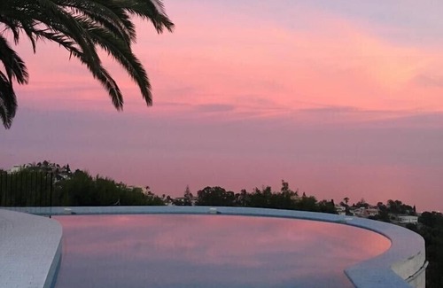 Benalmadena Villa | Sunny family home w/andalusian courtyard, private pool & tennis. Pet-Friendly!