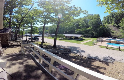 Sunrise Beach Cabin | Sunrise Shores Cabin #1 Lake Front with a POOL!