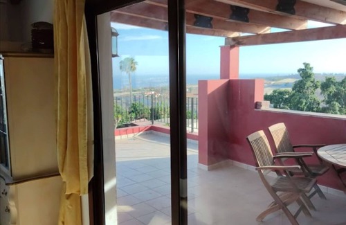 San Bartolome de Tirajana Apartment | Sunset and oceanview 1 bedroom apartment with shared pool
