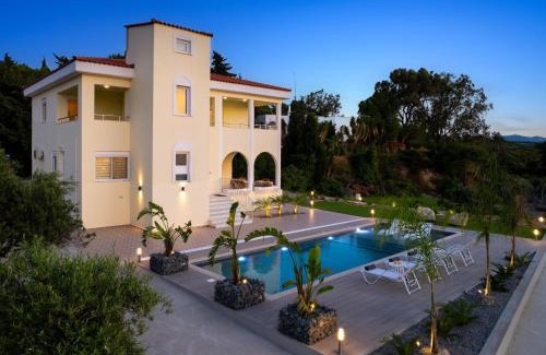 Kremasti Villa | Sunset View Paradisi Villa