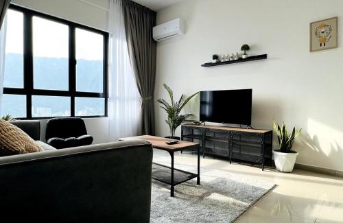 Melayu Apartment | Sunshine Residence Kekloksi View 2R 4pax