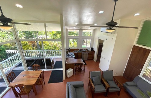 Pavones House | Surf Shack- Set in Jungle, Walk 2 Beach, WiFi, & Back-Up Power in Outages