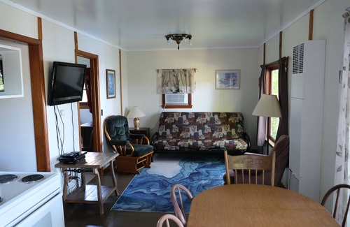 Fergus Falls Cabin | Swan Lake Resort & Campground - Lakeside Cabin #1