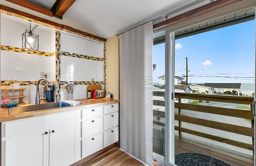 Birch Bay Apartment | Sweeping view of Birch Bay from 2nd story apt.