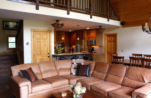 Franklin House | Swim Spa in a Luxury river front mountain home on 7 private acres.