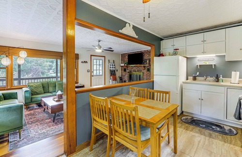 Sylva House | Sylva Riverfront Cabin Near WCU: Pet-Friendly!