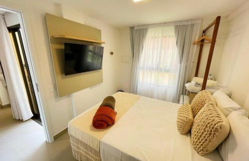 Sao Miguel de Touros Apartment | Térreo com 3 suítes beira-mar
