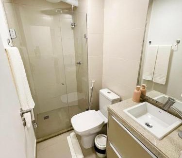 Sao Miguel de Touros Apartment | Térreo com 3 suítes beira-mar