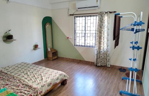 Sualkuchi Apartment | Tales of Guwahati 1BHK - Unit I -AC extra 200